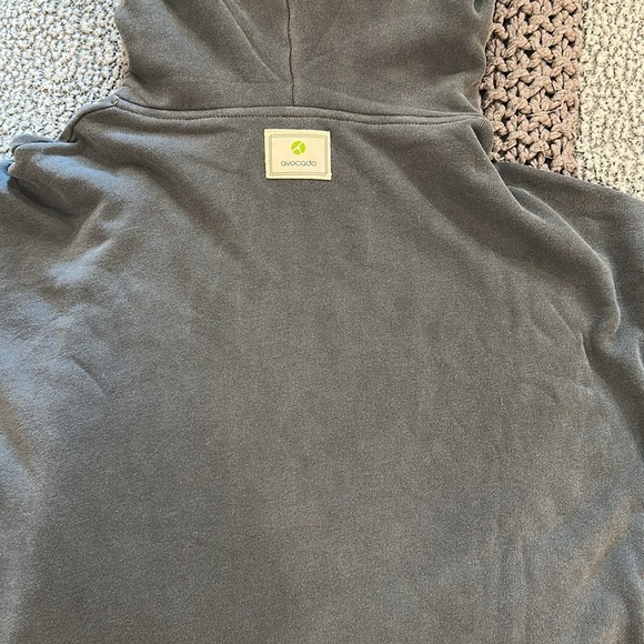 NWT Avocado BK Tie Charcoal Hoodie & Cropped Pant Set - XS - Picture 5 of 6